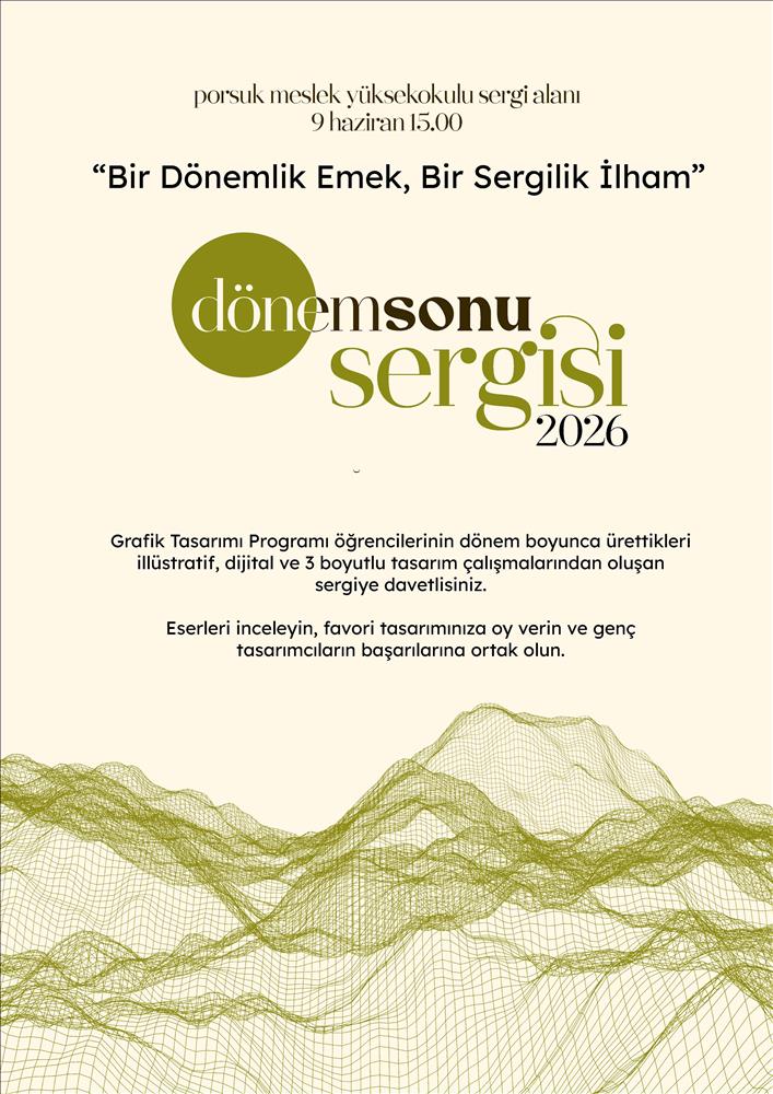 Dönem Sonu Sergisi